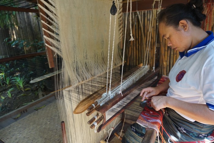 Laos Weaving
